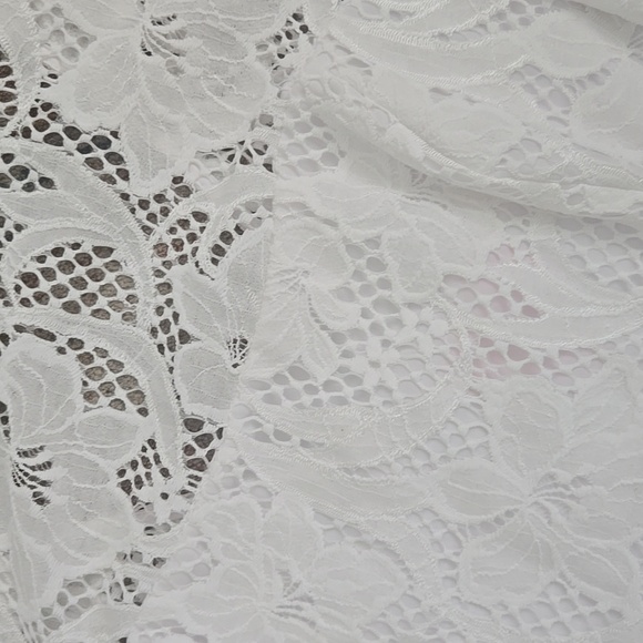 Lilly Pulitzer Allyson Lace Fit Flare Dress Resort White Size 16 - Picture 2 of 4